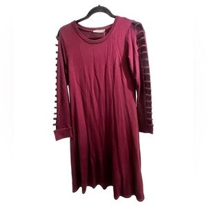 Ricki's Women's Dress Size S Burgundy